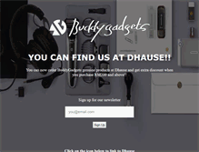Tablet Screenshot of buddygadgets.com